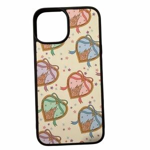 NWOT Magical Mouse Junkies Disney castle in hearts with bow - iPhone 14 case